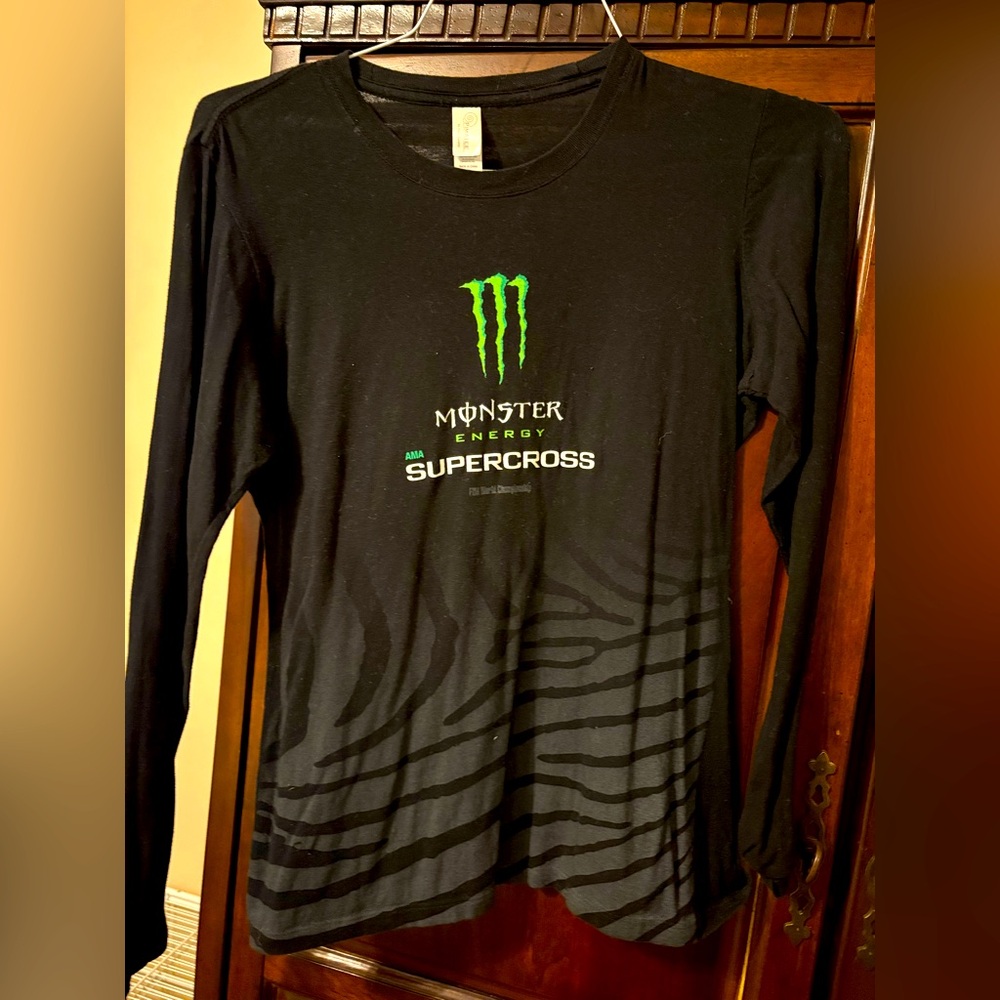 Monster Supercross Shirt Womens